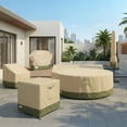 thumbnail image 3 of Aoodor Heavy Duty Air Conditioner Cover, 600D Waterproof Oxford Winter Central Air Conditioner Cover for Outside Unit, 36"W x 36"D x 40"H, 3 of 9