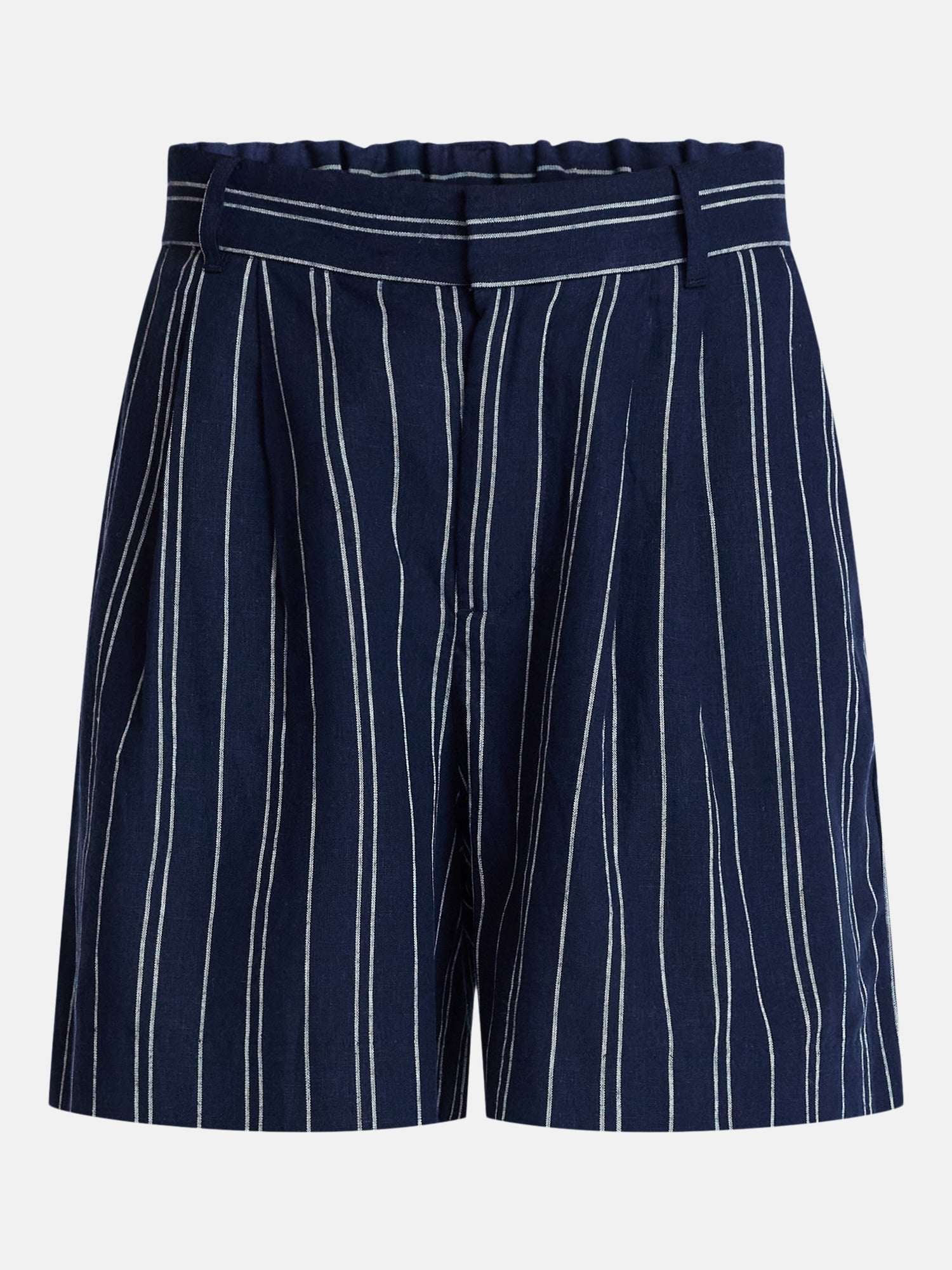 Time and Tru Women's Linen Blend Shorts, 5" Inseam, Sizes XS-XXXL