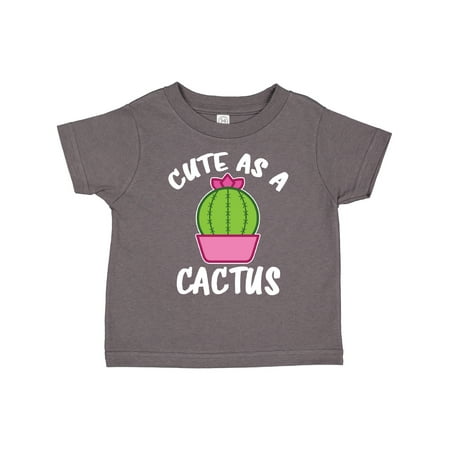 

Inktastic Cute As a Cactus Gift Toddler Boy or Toddler Girl T-Shirt