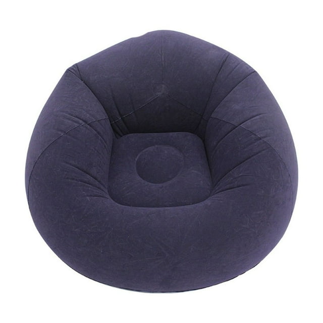 Portable Inflatable Camping Sofa For Outdoor Hiking Beach Picnic Lounger With Thick Durable Material And Quick Air Inflation