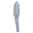 thumbnail image 3 of GÖTZBURG Pijama de Hombre - Ropa de Dormir, Pijama, Algodón, Cinta de Botones, a cuadros, largo Azul/Blanco S (Small), 3 of 4