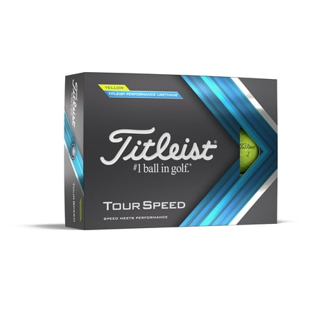 UPC: 0706843051208 | Titleist 2022 Tour Speed Golf Balls 12 Pack Yellow