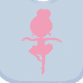 thumbnail image 4 of Inktastic Dancing Ballerina Girls Baby Bib, 4 of 4