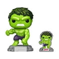 thumbnail image 2 of Funko Pop Hulk Avengers Los héroes más poderosos de la Tierra con broche Funko, 2 of 5