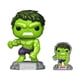 thumbnail image 2 of Funko Pop Hulk Avengers Los héroes más poderosos de la Tierra con broche Funko, 2 of 5