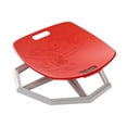 thumbnail image 3 of Silla giratoria infantil con asiento sensorial giratorio, antideslizante, segura, estable, de PP y estructura metálica, ideal para entrenar la coordinación corporal, adecuada para la sala Rojo, 3 of 8