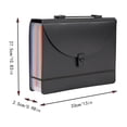 thumbnail image 3 of Accordion File Organizer, 13 Pocket Expanding Document Folder with Carry Handle, Waterproof A4 Paper Storage Bag for Office Documents Bills and File Sorting, 3 of 8
