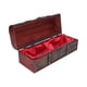 thumbnail image 3 of Caja de vino de madera, caja de botellas de Alcohol con patrón impreso de estilo Retro europeo para almacenamiento de vino, embalaje de regalo, 3 of 5