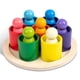 thumbnail image 3 of Juguete Bloques De Construcción De Madera Con Forma De Arco Iris En Forma De Arco Iris Portátil Para Niños EduGatoivos Tempranos Juguetes Jugando Regalos Regalos Arco Iris Conjunto 1111Fourone FN001469, 3 of 7