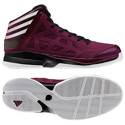 New Adidas Crazy Shadow Maroon/Black Size 8.5 Basketball