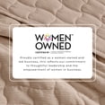 thumbnail image 6 of Gauze Wave Stitched Quilt Set With Shams - Great Bay Home (Twin / Twin XL, Bone), 6 of 6
