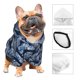 thumbnail image 3 of Fotbe Tropical Leaves Sudadera con Estampado para Perros Pequeños – Suéter con Capucha para Mascotas, Tela Suave de Forro Polar con Bolsillo-XX-Large, 3 of 7
