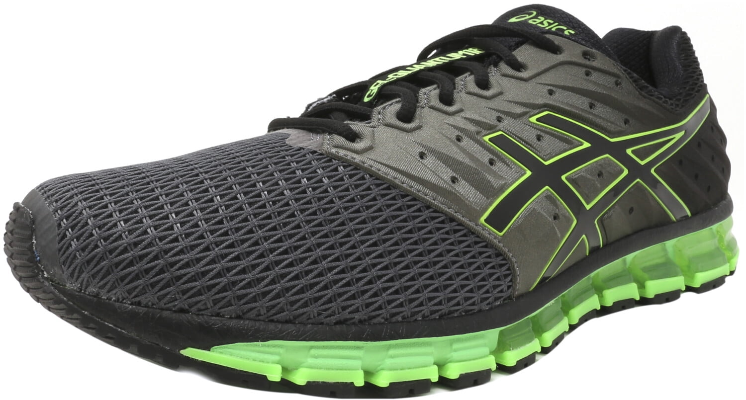 Asics Men's Gel-Quantum 180 2 Carbon / Black Green Ankle-High Fabric Running - 14M Walmart.com
