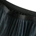 thumbnail image 7 of Women's Elastic Waist Pleated Maxi Skirt - A-Line Flowy Tiered - Beach/Summer Casual - One Size Fits Most, 7 of 7