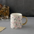 thumbnail image 4 of Mainstays applique rose avec poignée dorée 11.5oz Mug, 4 of 5