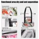 thumbnail image 3 of Large Beach Bag Mesh Bathing Bag Waterproof Picnic Bag With Thermal Bag Cooler, 3 of 5
