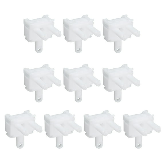 Vertical Blind Spare Parts White Control Rods for Simple Maintenance and Long Time Use 6/8/10PCS