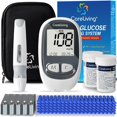 thumbnail image 1 of Kit de monitor de glucosa en sangre CARELIVING MM1100 +100 tiras, 1 of 6