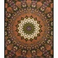 thumbnail image 2 of Sunshine Joy Indian Dark Star Elephant Tapestry - Orange & Blue - 60x90 Inches - Beach Sheet - Hanging Wall Art - 3D Rea, 2 of 2
