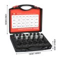 thumbnail image 3 of AKEGAMN Clearance! Nut And Set – 26 Size Thread Inspection Tool Kit Made from high - quality materials, the thread are to withstand frequent use and resist wear. Their robust construction accurate m, 3 of 7