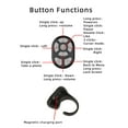 thumbnail image 4 of TIK Tok BT Remote Control Page Turner, 3 In 1 cordless Remote Control Scrolling , Video Scrolling  Camera Shutter Remote, 4 of 8