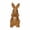C, variant on Rattan Bunny Figurines Easter Decorations, Resin Rabbit Statues with Rattan Effect for Spring Easter Party, Table Centerpiece Home Farmhouse Decor & Indoor Gift Set