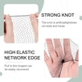 thumbnail image 3 of Trianu Hair Nets Invisible Elastic Edge Mesh and U Shaped Pins Set, 50 Pcs 50cm Invisible Hair Nets with 50 Pcs U Shaped Pins for Ballet Bun, Sleeping, Women and Wig (Golden), 3 of 9