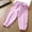 Purple, variant on NAISIBABY Pants for Girls Size 8, Elastic Waist Loose Fashion with Pockets Cotton Casual Jogger Trousers Purple(3-15T)