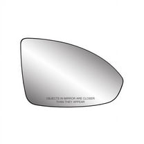 80248 - Fit System Passenger Side Non-heated Mirror Glass w/ backing plate, Chevrolet Cruze 11-15, Cruze Limited Models only 2016, 4 13/ 16" x 7 1/ 4" x 8" (w/ o Blind Spot)