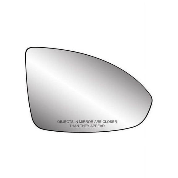 80248 - Fit System Passenger Side Non-heated Mirror Glass w/ backing plate, Chevrolet Cruze 11-15, Cruze Limited Models only 2016, 4 13/ 16" x 7 1/ 4" x 8" (w/ o Blind Spot)