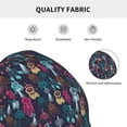 thumbnail image 5 of Salouo Colorful Dreamcatcher1 Print Unisex Beanie Hat,Knitted Baggy Skull Cap Winter Warm Hats Beanie Sleep Hats Cancer Headwear Caps for Women & Men 1 Pieces, 5 of 7