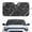 Black Marble, variant on HUIACONG Spider Web Sunshade Sun Shade for Car Windshield for Front Window Sedan Keep Car Interior Cool Blocks UV Rays Foldable Sunshade Car Windshield Sun Shade