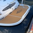 thumbnail image 3 of 2018 Chaparral 287 SSX Swim Platform Cockpit Pad Boat EVA Foam Faux Teak Deck, 3 of 10