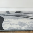 thumbnail image 3 of World Rug Gallery Contemporary Distressed Abstract Lines Non Slip Area Rug - GRAY 7'10"x10', 3 of 8
