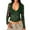 001_Green, variant on Mesh Long Sleeve Tops for Women Low Cut Y2K Slim Fit Tees Bow Deep V Neck T-Shirt Party Club Night Pink Lace Blouse