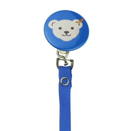 Teddy Bear Face Pacifier Clip