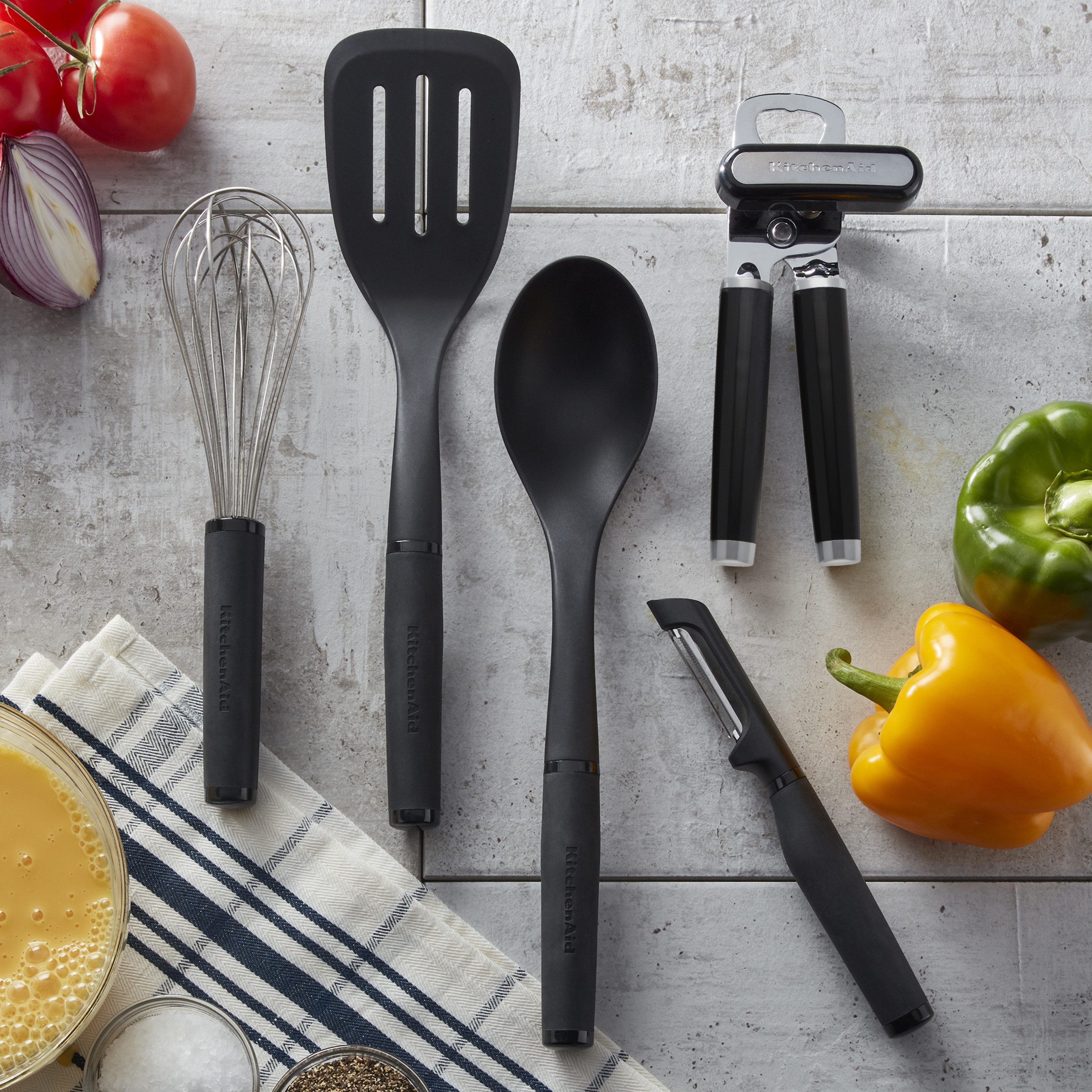 Kitchenaid 5-piece Essential Kitchen Tool and Gadget Starter Set - Walmart.com - Walmart.com