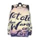 thumbnail image 2 of Disketp Not All Those Who Wander Are Lost Mochila Escolar de Gran Capacidad y Peso Ligero, Mochila de Viaje Ideal para Escuela, Trabajo y Uso Diario, Cómoda y con Estilo, 2 of 8