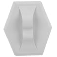 thumbnail image 3 of Boat Hex Rope Buckle Clip, Scratch Resistance Hex Rope Buckle Holder Anti UV White  For Rubber Dinghy, 3 of 8