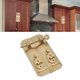 thumbnail image 4 of Manija de latón antiguo chino tirador de la puerta chino manijas del gabinete oriental manija de la puerta manija de latón antiguo chino retro exquisita fácil instalación ANGGREK Otros, 4 of 8
