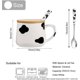 thumbnail image 4 of Taza de cerámica con vaca 3D en el interior, taza de café con estampado de vaca, con tapa y cuchara, regalos de cumpleaños, regalos de anime para mujeres, 4 of 4