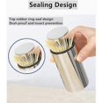 thumbnail image 4 of Toothpick Holder, Automatic Stainless Steel Toothpick Holder with Click Opening, Modern Toothpick Storage, 4 of 5