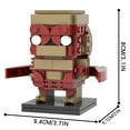thumbnail image 3 of MOOXI Strangers Vecna Brickheadz Building Block Set,Classic Creative Building Blocks Children Kit,Gifts for Kids(152pcs), 3 of 6