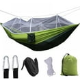 thumbnail image 1 of POINTERTECK Hamac de Camping avec Filet Hamac Léger Double Hamac Hamac Portable pour Intérieur Extérieur Randonnée Camping Randonnée Voyage Arrière-Cour Plage, 1 of 5