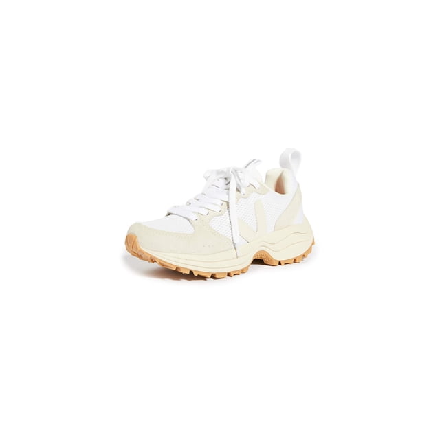 Zapatillas Veja Venturi Trainer para mujer, color blanco, pierre/natural
