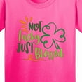 thumbnail image 4 of Inktastic St. Patrick's Day Not Lucky Just Blessed with Clover Youth T-Shirt, 4 of 5