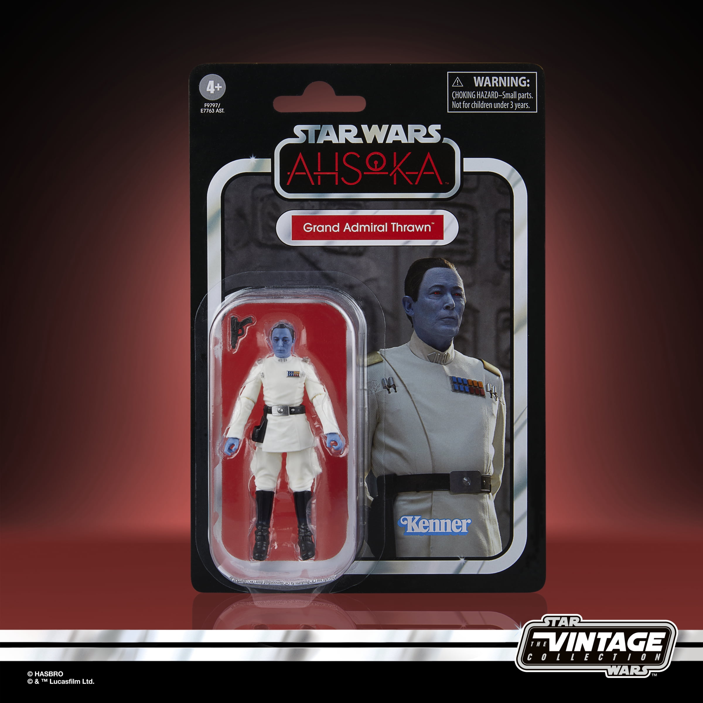 Star Wars The Vintage Collection Grand Admiral Thrawn Action Figure (3.75”)