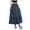 BU1, variant on Fgnfyis Women's Casual Denim Long Skirt with Elastic Waist A-Line Style for Comfortable Everyday Wear BU1 M