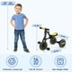 thumbnail image 3 of Toddler Tricycle 5 in 1 for Age 1-4 Years Old Kids, Big Wheel Adjustable Seat Balance Bike with Removable Pedal for Boys Girls Birthday, 3 of 5