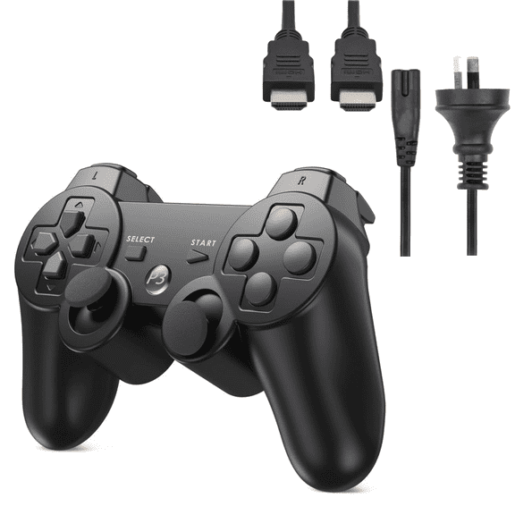 Retrofam Playstation 3 Compatible Replacement Kit for PS3 Console